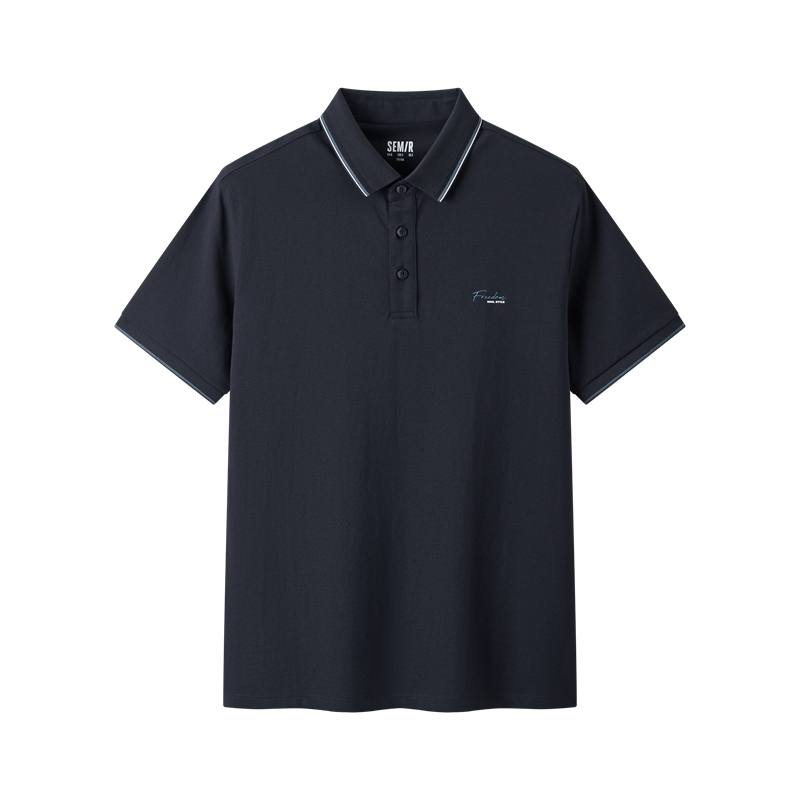 Semir Polo Shirts Men's Lapel Moderate Straight Fit