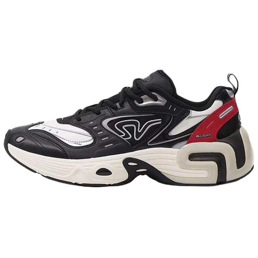 Anta SV Cylinder Qi Lin Low top Chunky Sneakers Men's Black