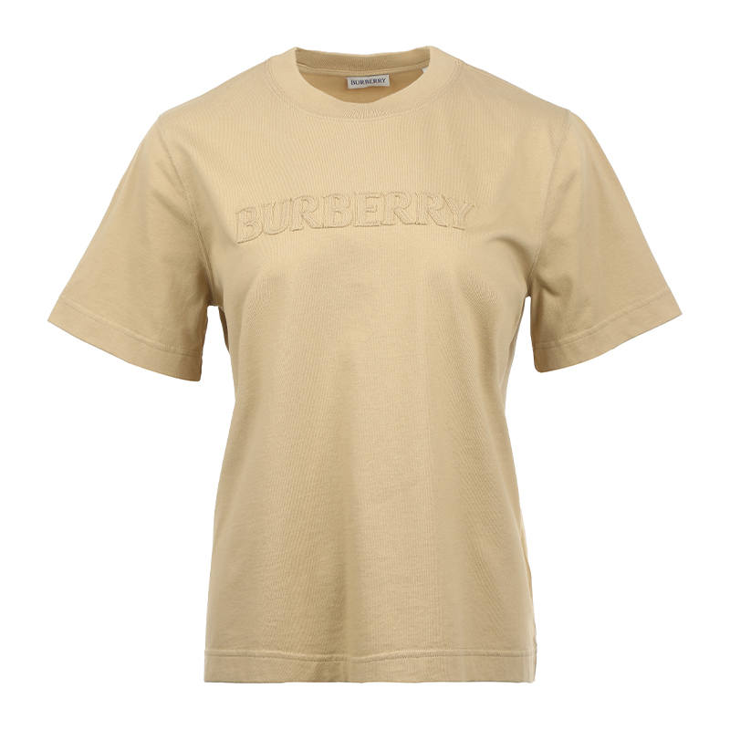 Burberry Logo Detailed Crewneck T-Shirt