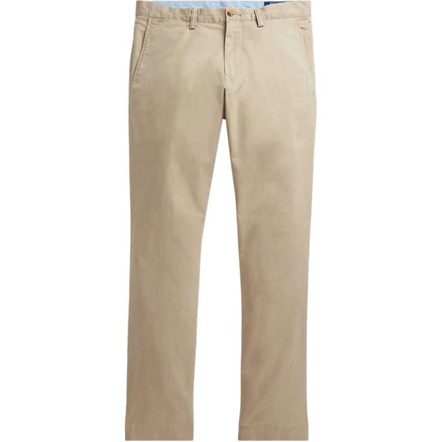 Polo Ralph Lauren logo-patch straight-leg trousers