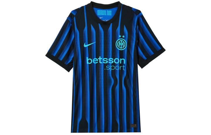 Nike Nike International Beige Blue SS25 Soccer Jersey Men's