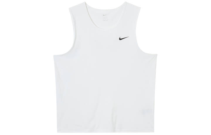Nike Nike Tank Tops Men's White Crew Neck Moderate