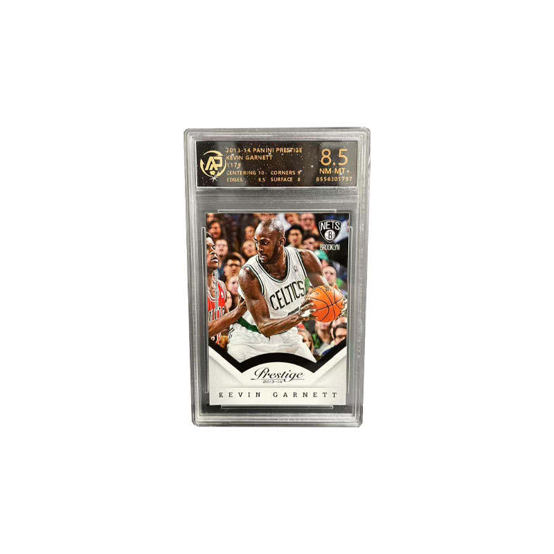 PANINI Prestige Kevin Garnett, Wolf King, Nets Era T Shirt Graded Cards 1 Pc