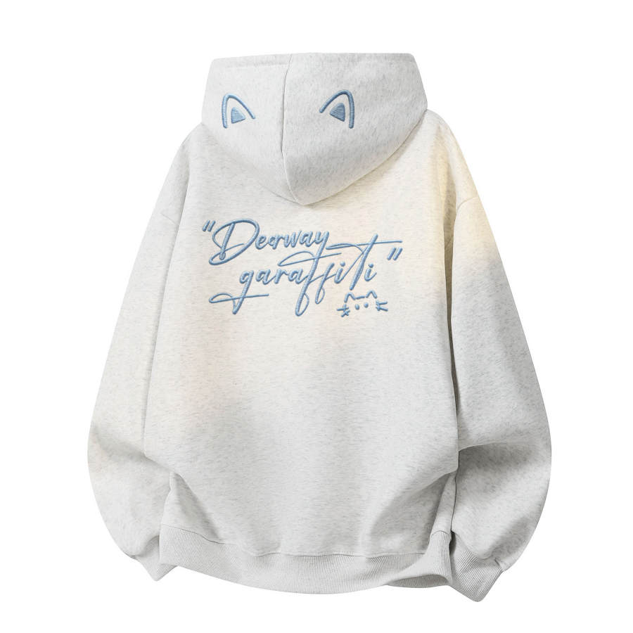 DEERWAY DEERWAY Sweatshirts Unisex Hooded Moderate Regular