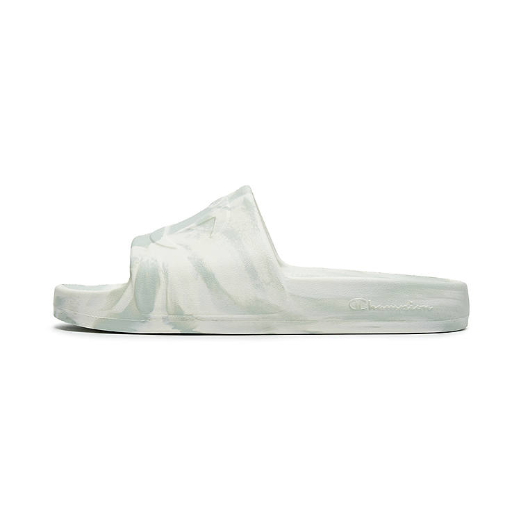 Champion Slide Slippers Unisex Stream Joy Green/Milk White