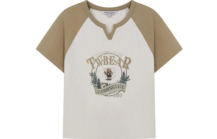 Teenie Weenie Raglan Sleeve T Shirt Women's