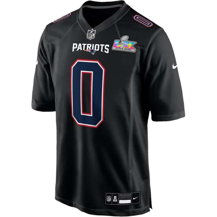 Nike Nike Drake Maye New England Patriots Carbon Men's Nike Nfl T-Shirt