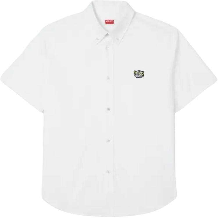 KENZO Kenzo Wild Tiger embroidered shirt