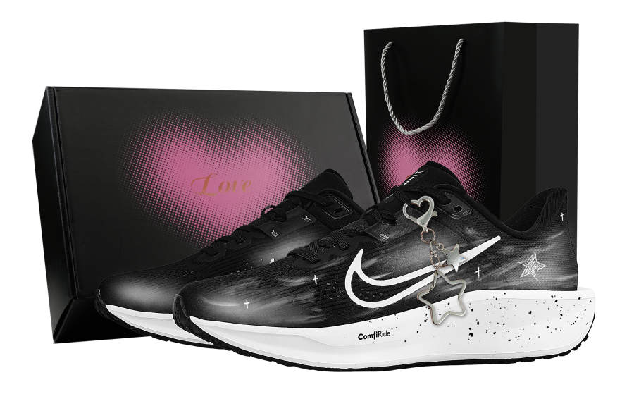 Nike Nike Quest 6 Rebound Low top Casual Training City Commuting Running Shoes Men's Black
