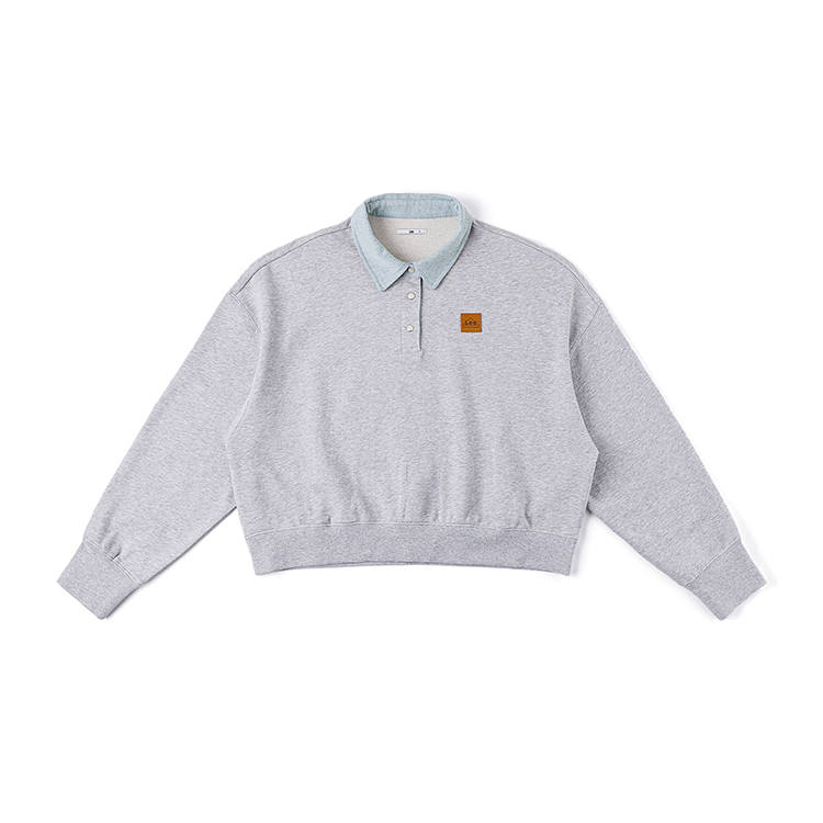 Lee Lee SS26 Sweatshirt Women's Heather Gray