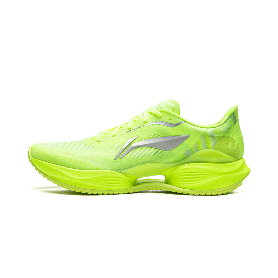Li-Ning Li Ning Super Light 23 Breathable Low top Casual Running Shoes Men's Fluorescent Bright Green