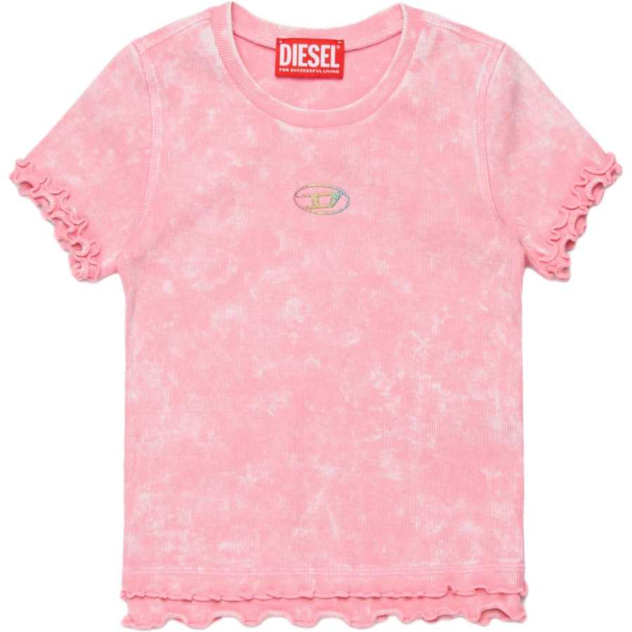 DIESEL Kids T Shirts Crew Neck Moderate