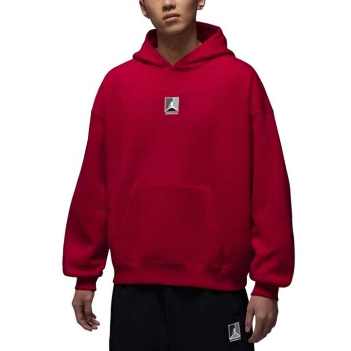 Jordan Jordan Sweatshirts Men's Red Hooded Moderate