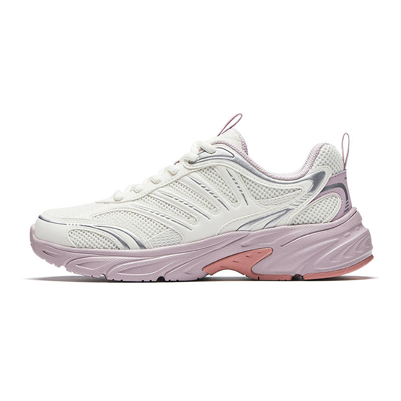 Anta Millennial Generation Abrasion Resistant Breathable Abrasion Resistant Breathable Low top Chunky Sneakers Women's