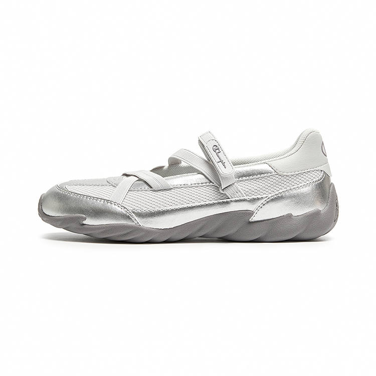 Champion Breathable Low top Casual Shoes Women's Silver White/photon Gray