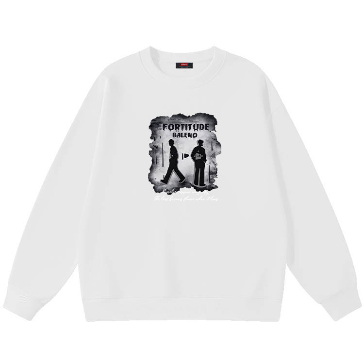BALENO Sweatshirts Women's Crew Neck Moderate Heavyweight