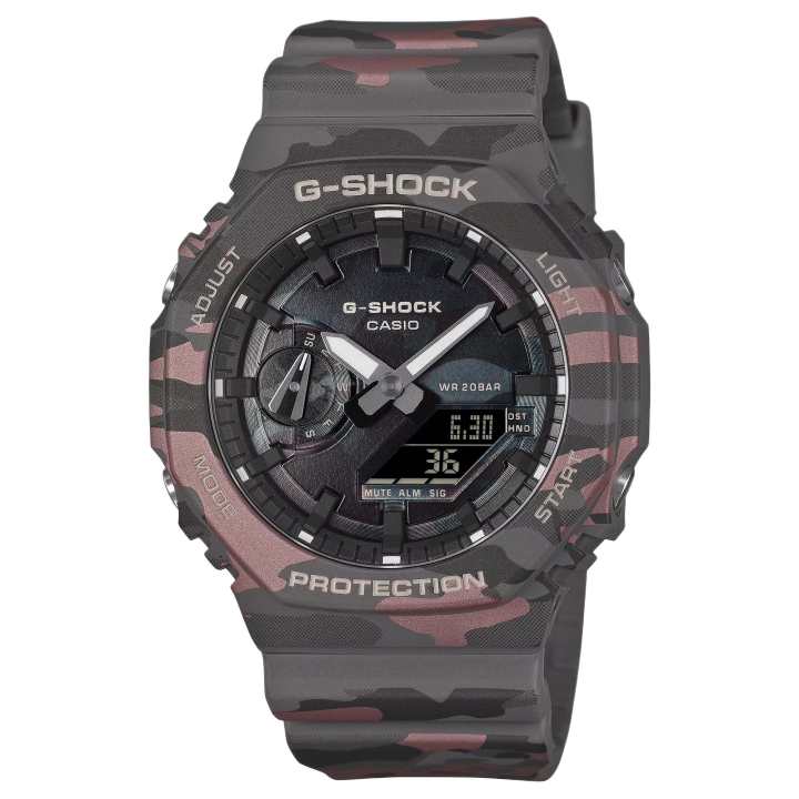 CASIO CASIO 2100 Collection Quartz Movement Resin Strap Watch Men's Watches Black Dial
