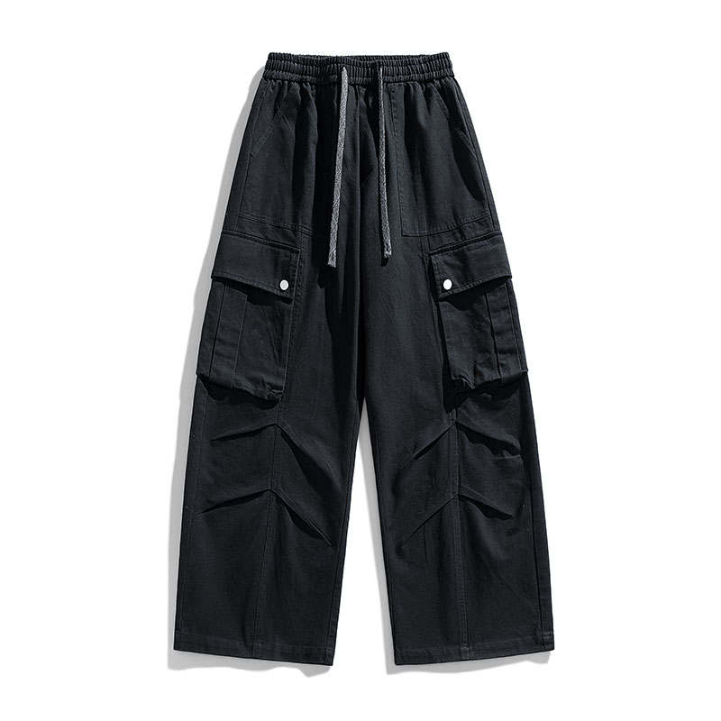 Hodo Casual Pants Unisex Moderate Cargo Pants