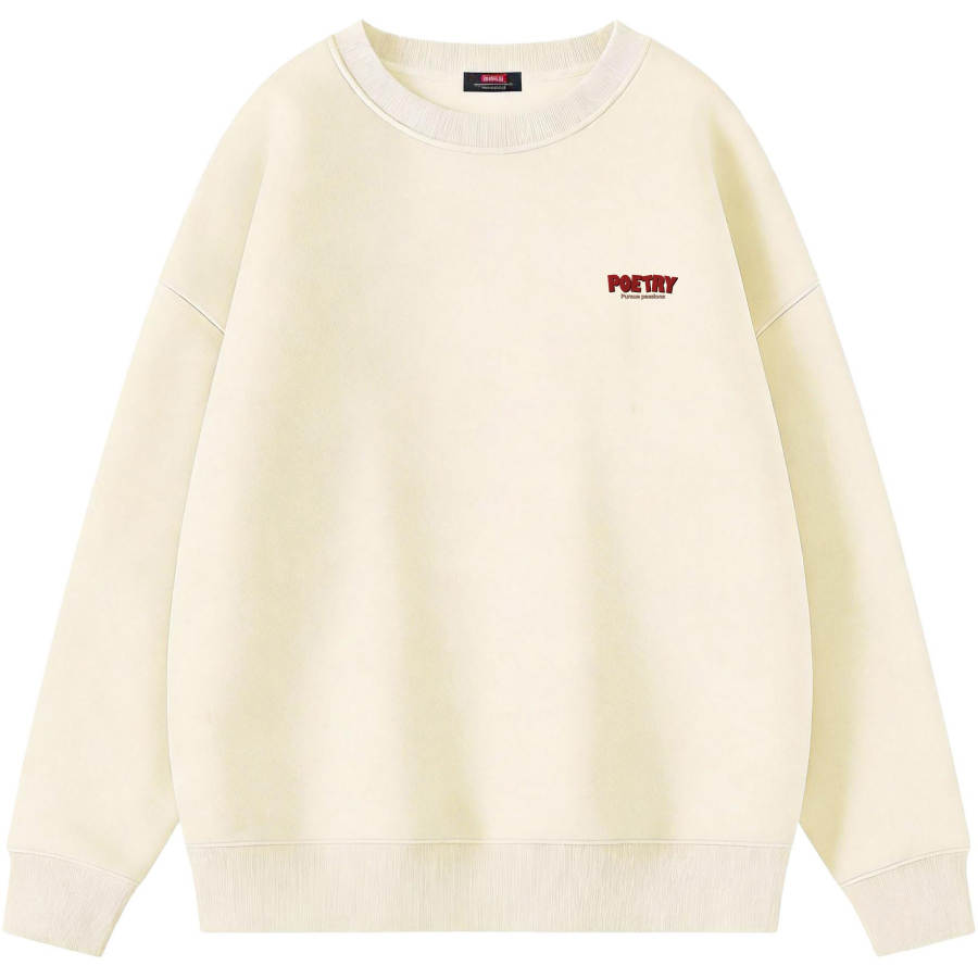 BALENO Sweatshirts Women's Crew Neck Moderate Heavyweight