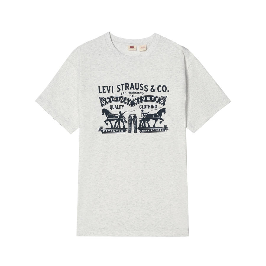Levis Levis T Shirt Unisex Heather Gray