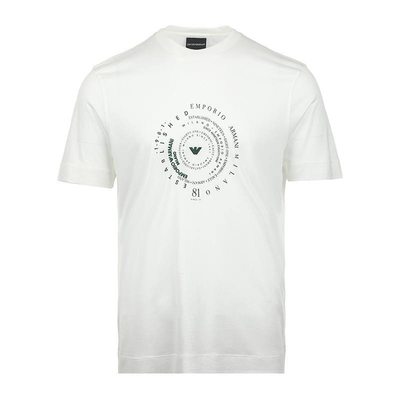 Emporio Armani Circular Logo T-Shirt