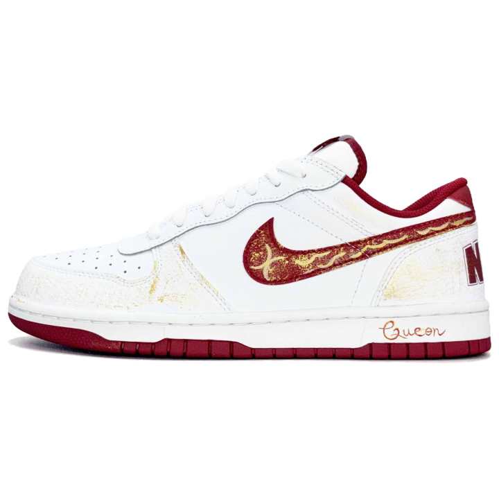 Nike Nike Big Noble Prince Leather Abrasion Resistant Lightweight Wear resistant And Lightweight Low top Skateboard Shoes