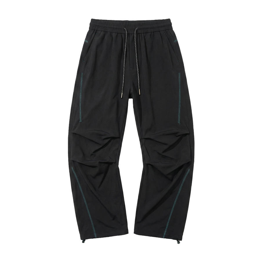 Hodo Casual Pants Unisex Moderate Wide Leg Pants