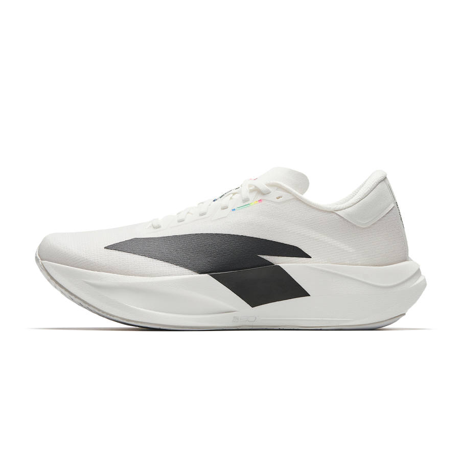 Anta Zone 2 Heart Rate 90 Breathable Low top Racing Running Shoes Women's Papyrus White