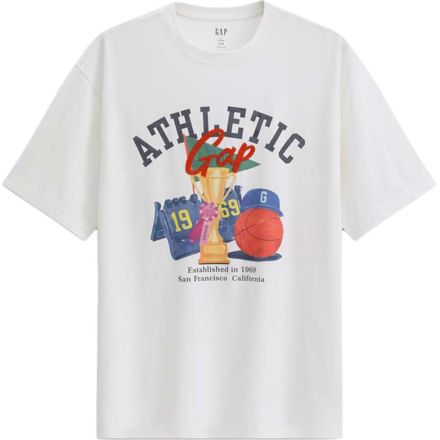 GAP GAP T Shirts Unisex Crew Neck Moderate