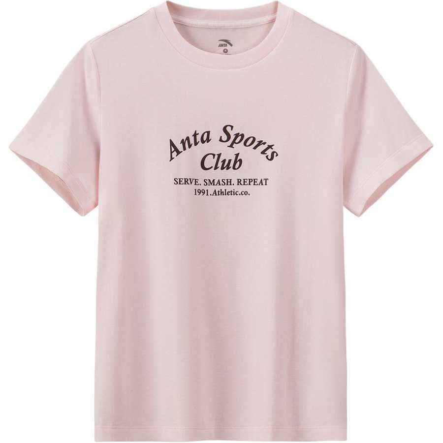 Anta Life Collection Set in Sleeve T Shirt Women's