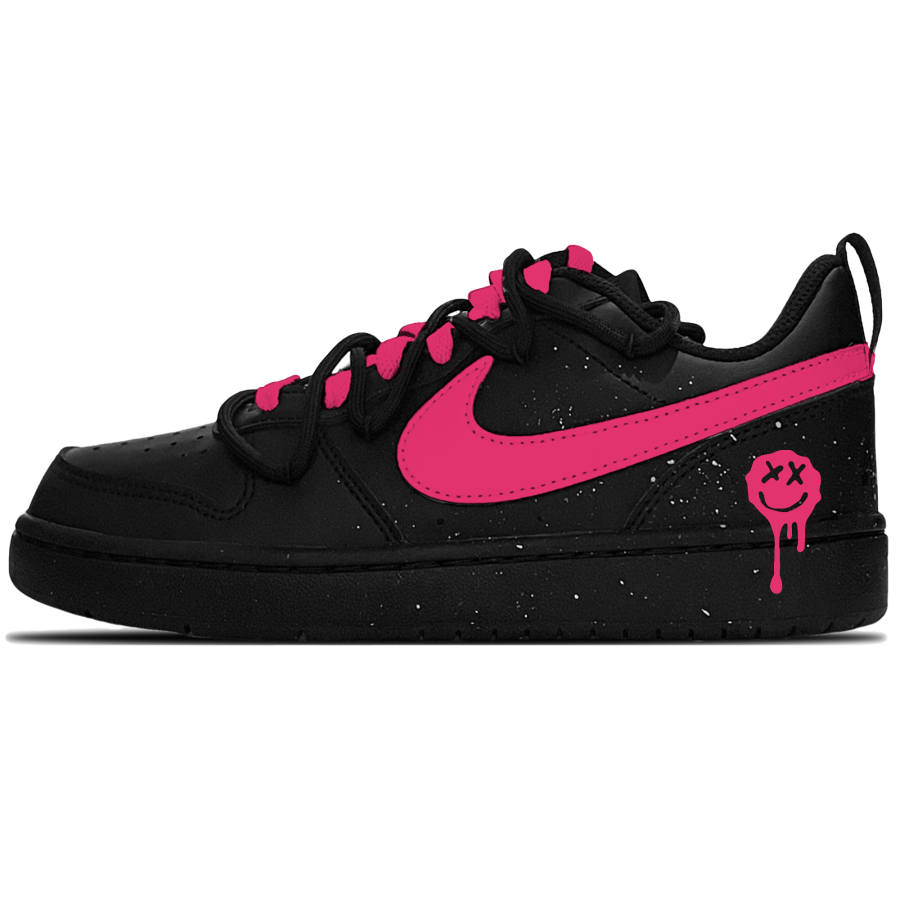 Nike Nike Court Borough Urban Chic Style Bomb Leather Abrasion Resistant Slip Resistant Abrasion Resistant Slip Resistant