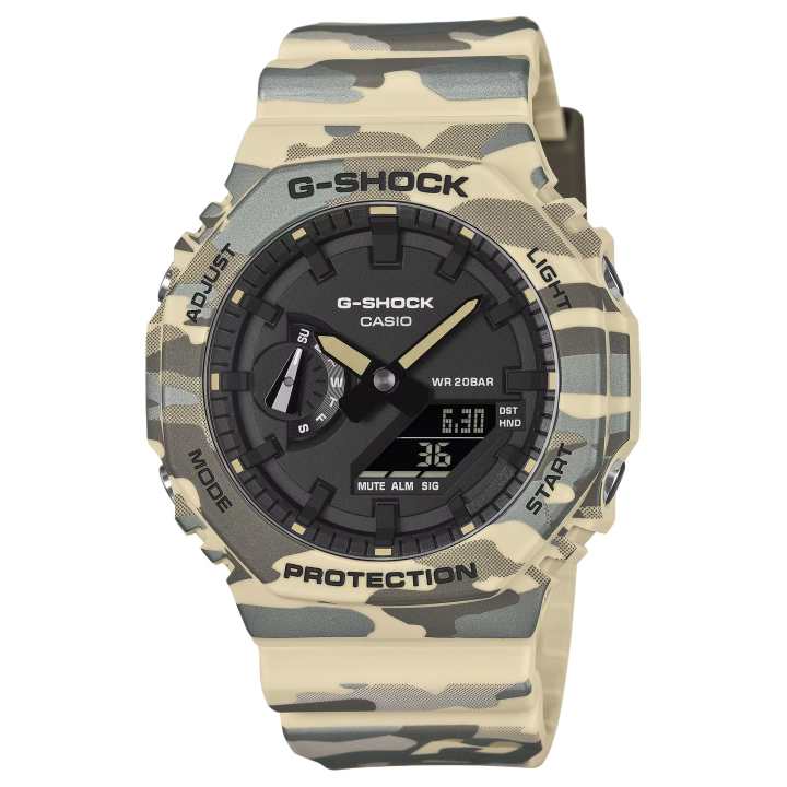CASIO CASIO 2100 Collection Quartz Movement Resin Strap Watch Men's Watches Black Dial