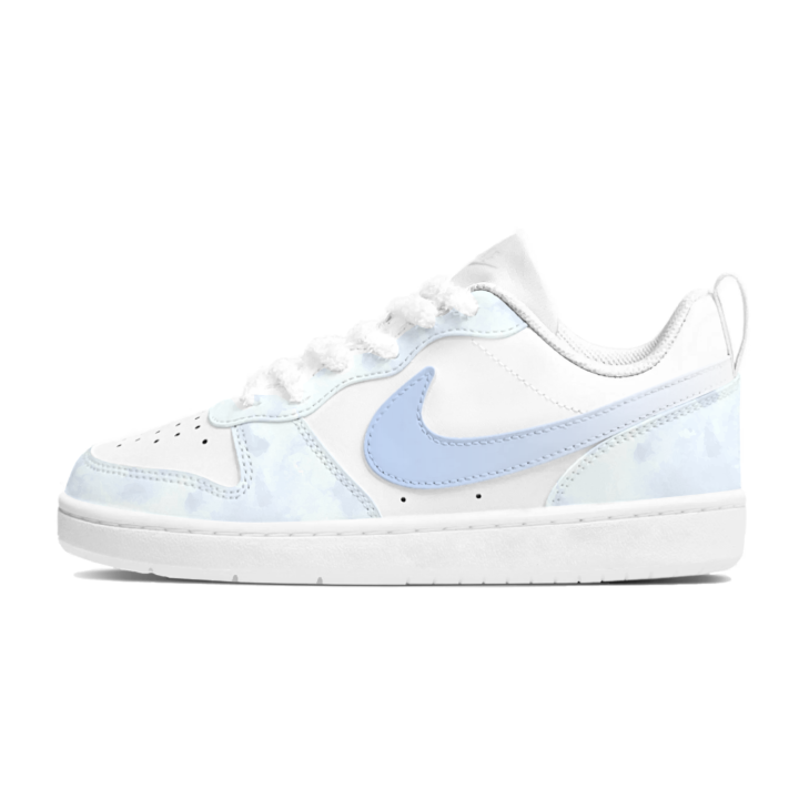 Nike Nike Court Borough Maris Sal Bubbles Leather Slip Resistant Cushioning Abrasion Resistant Low top