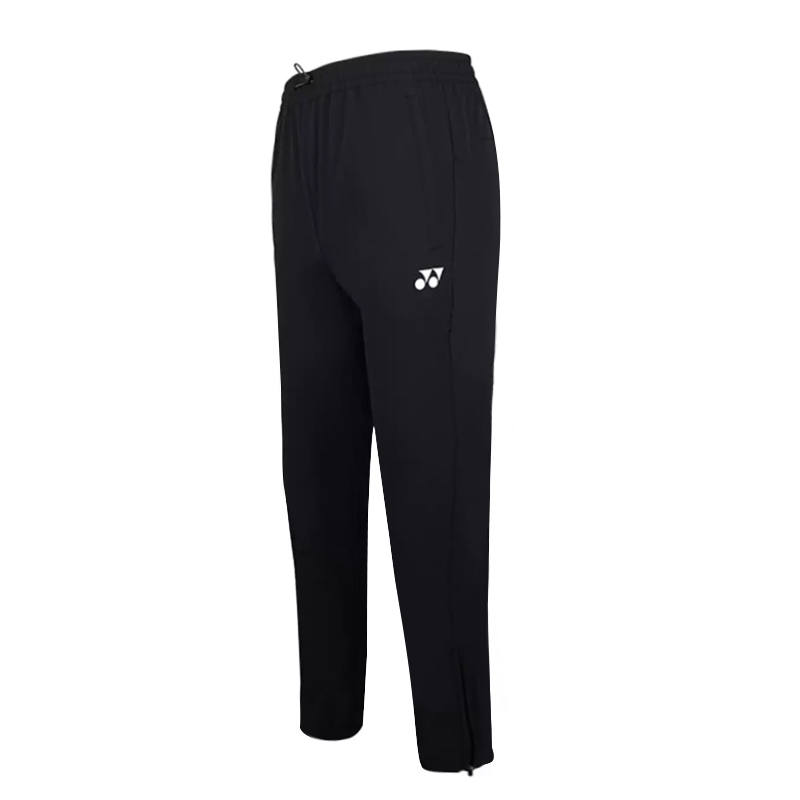 YONEX Casual Pants Men's Black Moderate Cuffed Pants