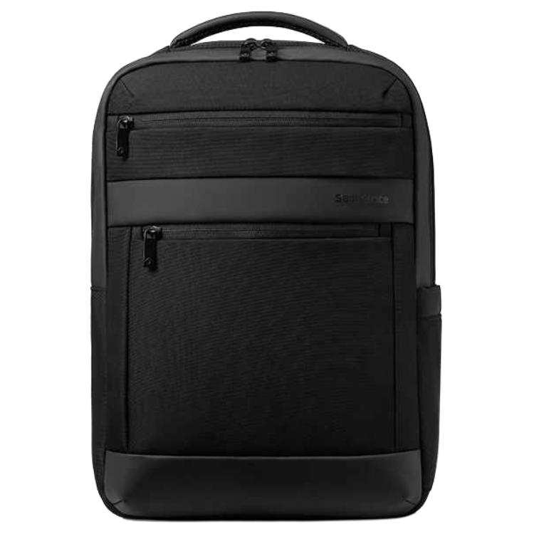 Samsonite SAMSONITE Fabric, Synthetic Leather Backpack Medium Unisex Black