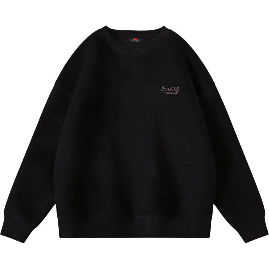 BALENO Sweatshirts Women's Crew Neck Moderate Heavyweight
