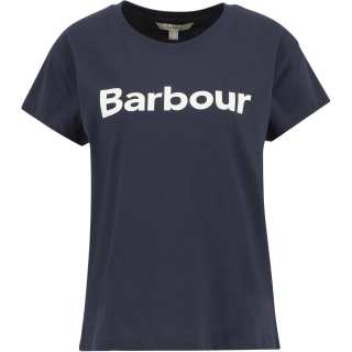 BARBOUR Drop Shoulder Sleeve T Shirt Women's