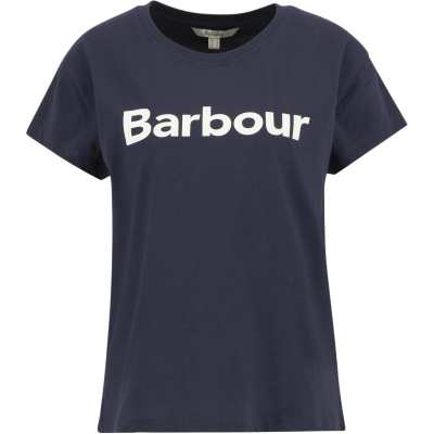 BARBOUR Drop Shoulder Sleeve T Shirt Women's