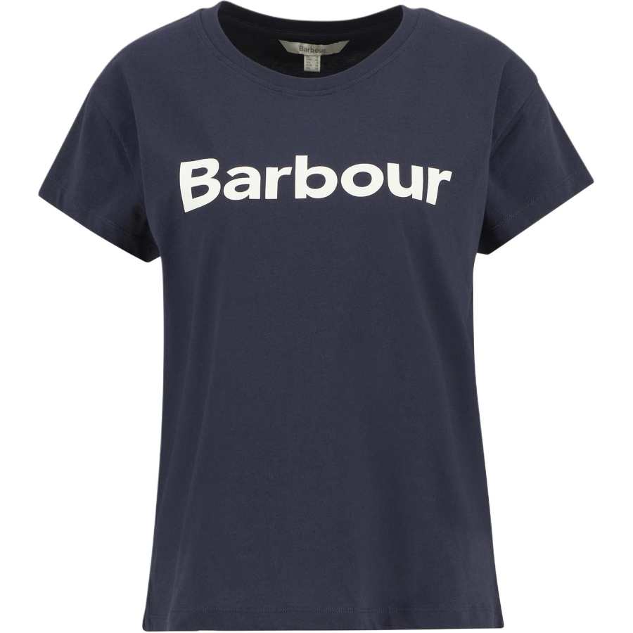 BARBOUR Drop Shoulder Sleeve T Shirt Women's