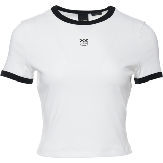 PINKO T Shirts Women's White Crew Neck