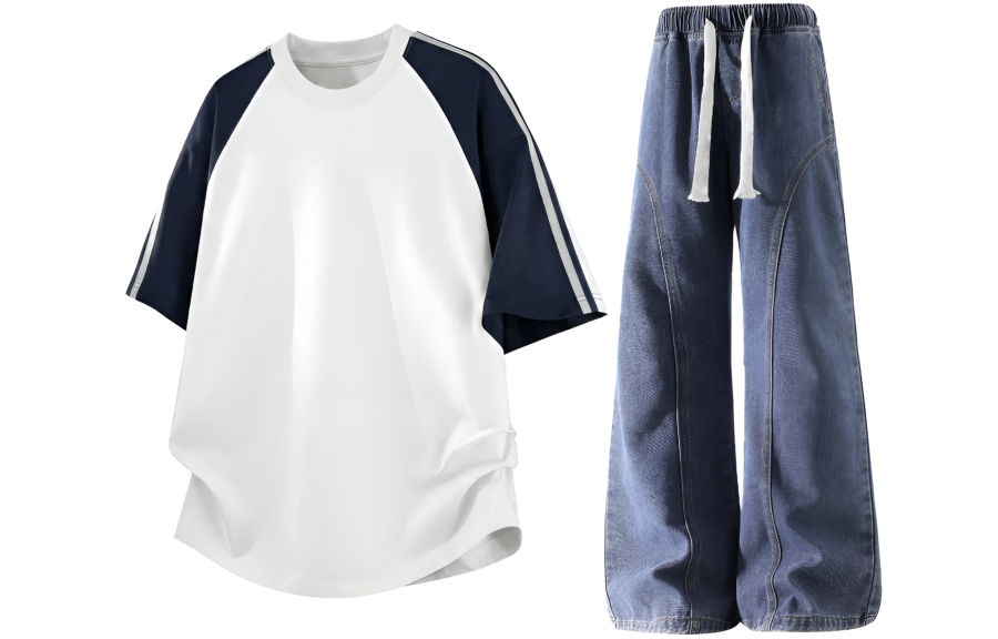 GWAF Casual Sportswear Unisex Crew Neck Moderate