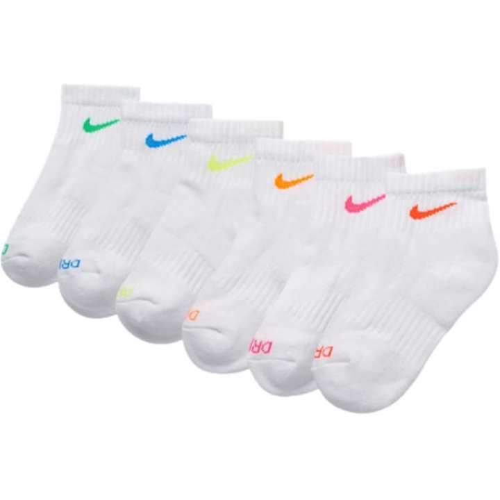 Nike Nike Grade School Socks 6 Pack Kids'
