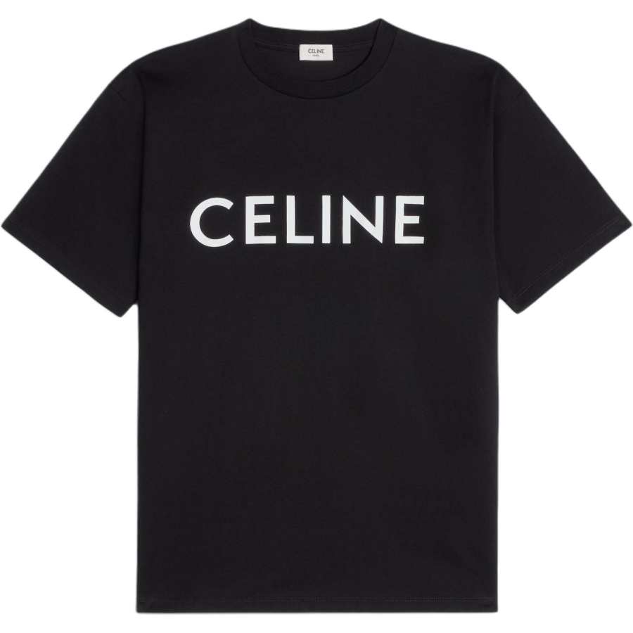 CELINE Loose T SHIRT In Cotton Jersey