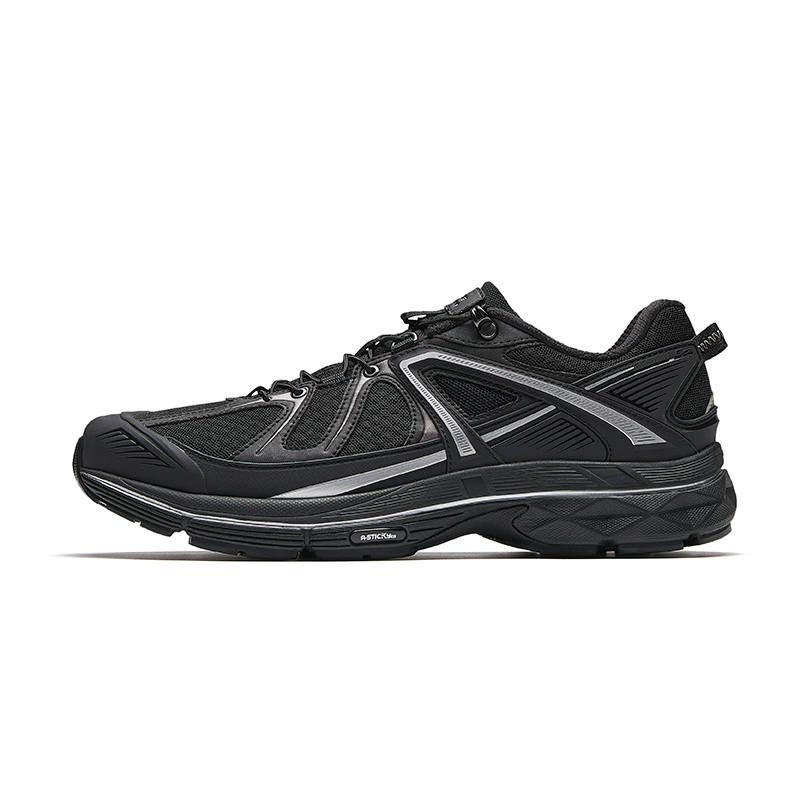 Anta Champion G02 Wandering Comfortable Low top Casual Shoes Men's Silver Black