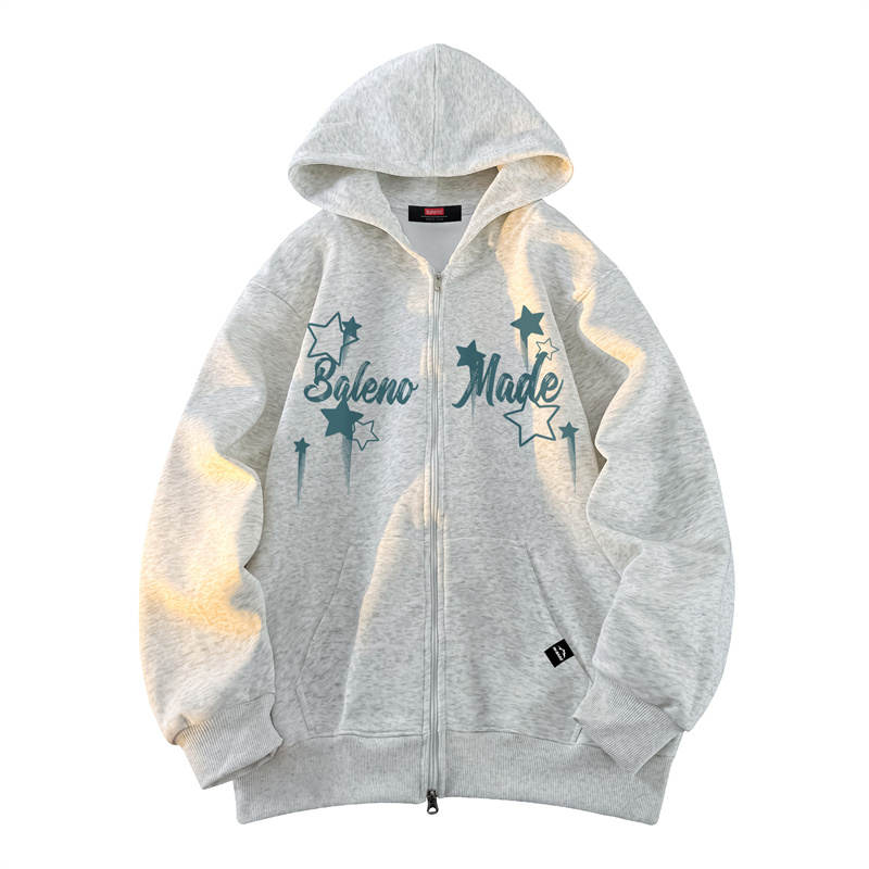 BALENO Sweatshirts Unisex Hooded Moderate Heavyweight