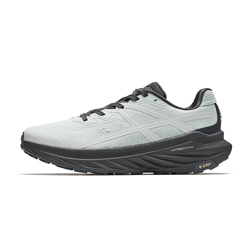 Anta Peregrine Falcon 3 Comfortable Textile, Rubber Low top Running Shoes Men's Oxygen Green