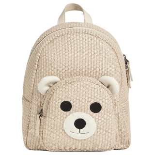 Brunello Cucinelli Cotton Backpack Kids' Beige Yellow