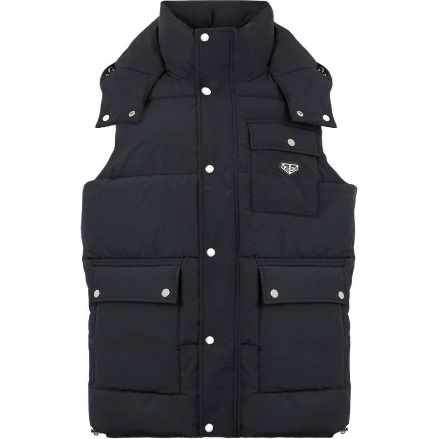 Philipp Plein hooded-puffer gilet