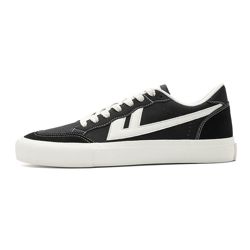 Warrior Height Increasing Abrasion Resistant Lightweight Low top Canvas Shoes Men's Black Beige