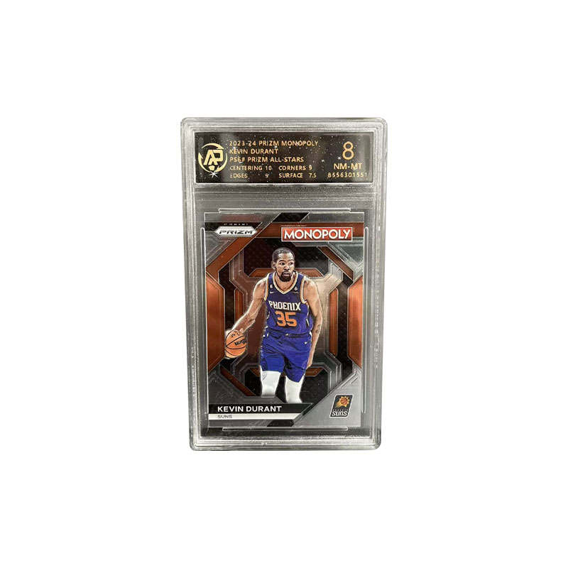 PANINI PRIZM MONOPOLY Kevin Durant, Bleach KD PZ Morphic Mirror Special Edition, Rare Classic Graded Cards 1 Pc